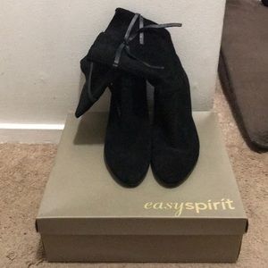 Easy Spirit Black Booties